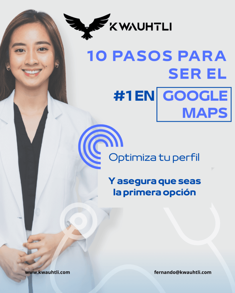 Google mapas para consultorios